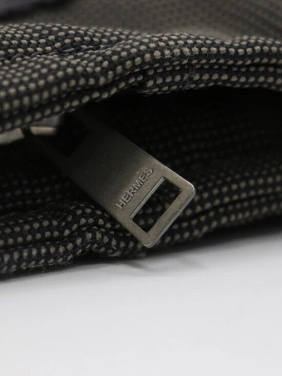 Hermes Paris Herline Backpack Gray Canvas main image 6